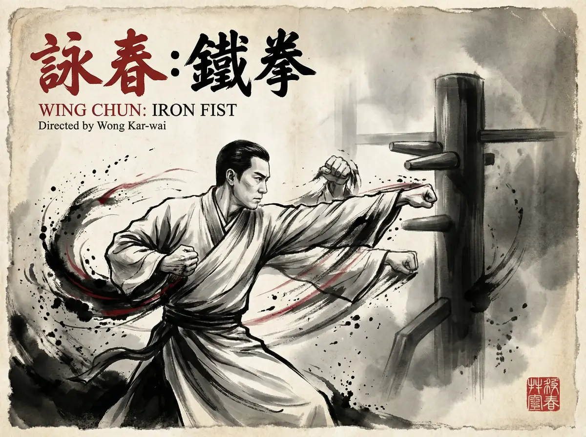 功夫电影海报：咏春铁拳 - 四虎tv